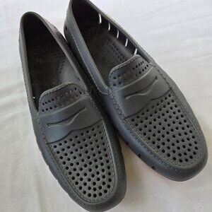 Floafers Country Club Driver Asphalt/Flame Orange Loafers size 9